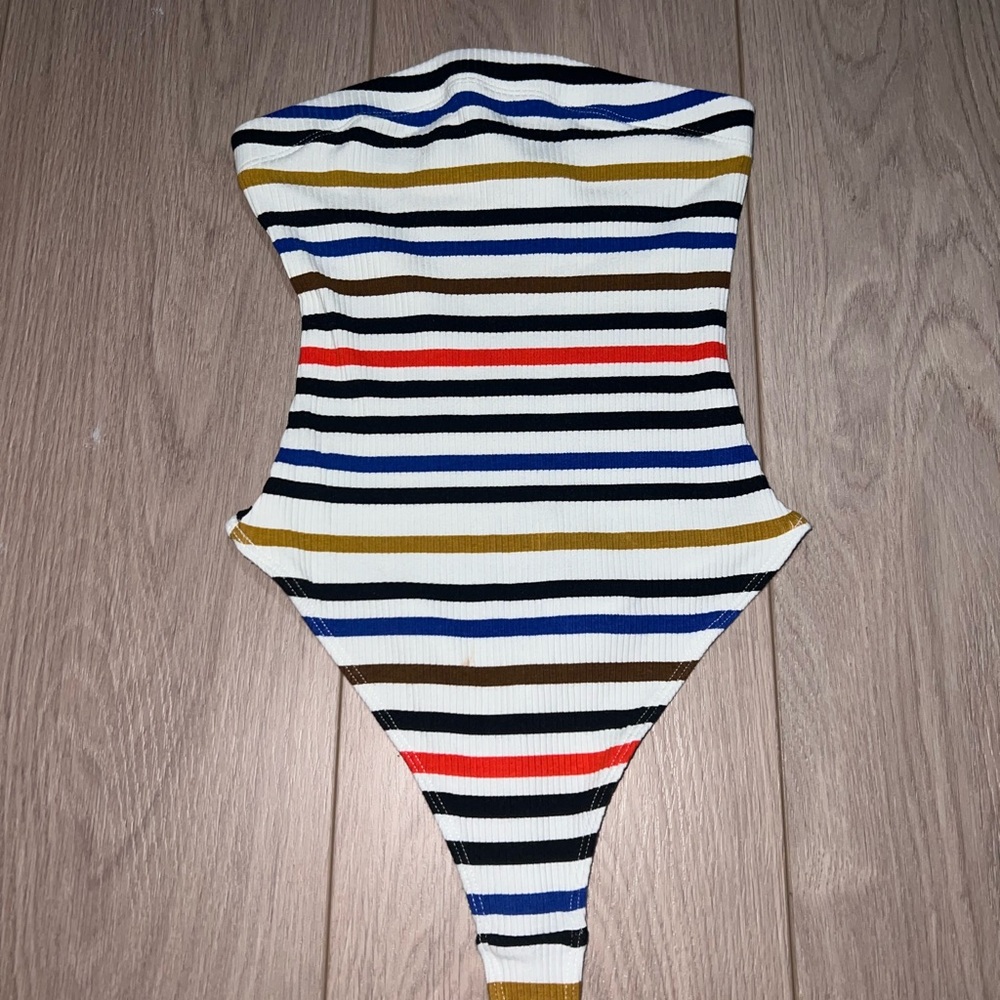 Urban Outfitters Striped Bodysuit - Multicolor